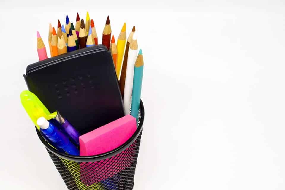 Organize pens in your car